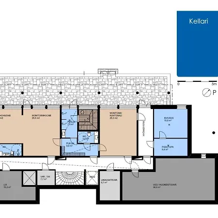 Uusi Viihtysae 4-hengen Hiekkasaerkillae Lägenhet Kalajoki